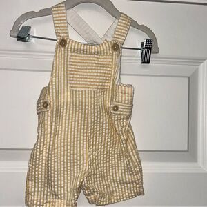 Tommy Bahama Infant Seersucker Stripe Print Overalls